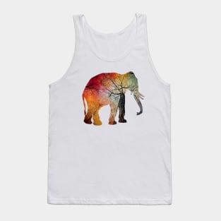 Elephant animal art #elephant Tank Top